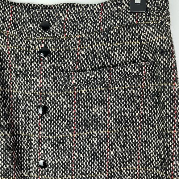 Vintage Krizia Tweed 100% Wool Short Work/Office Skirt Made in Italy - Picture 7 of 14